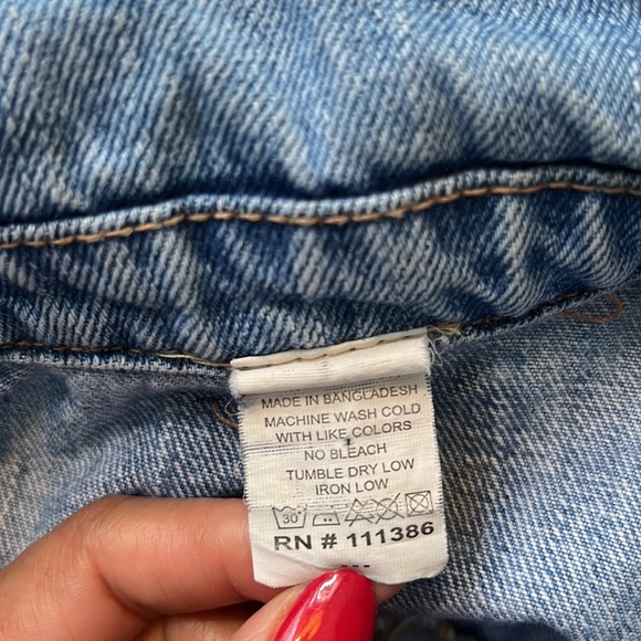 ❤️ Vintage Jean Jacket XS - Picture 12 of 13